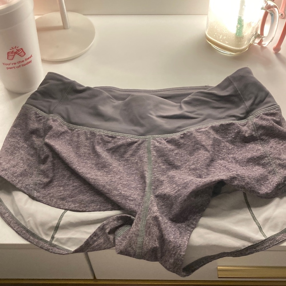 Lululemon speedups, worn once, great condition